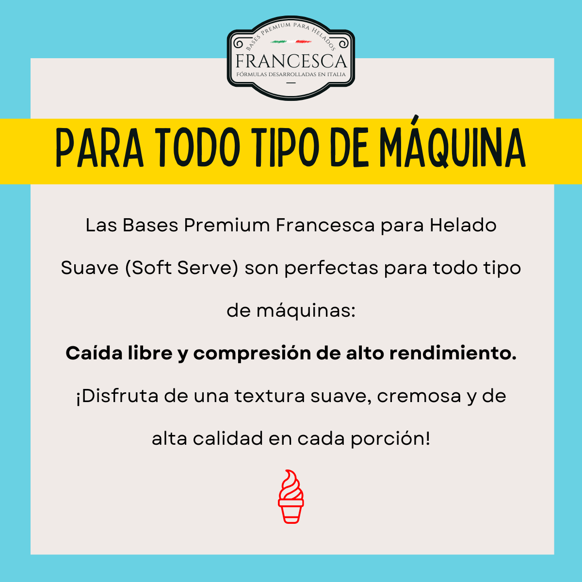 Base para Helado Suave de Nieve de Limón – Francesca