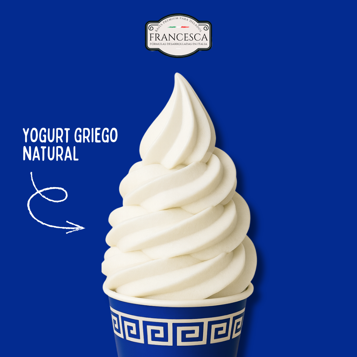 Base para Helado de Yogurt Griego Natural - Francesca