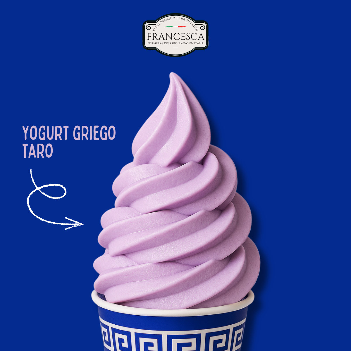 Base para Helado de Yogurt Griego Taro - Francesca