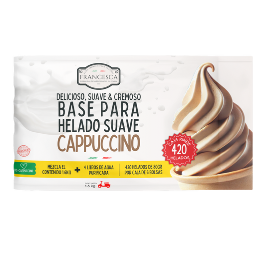 Base para Helado Suave de Cappuccino – Francesca