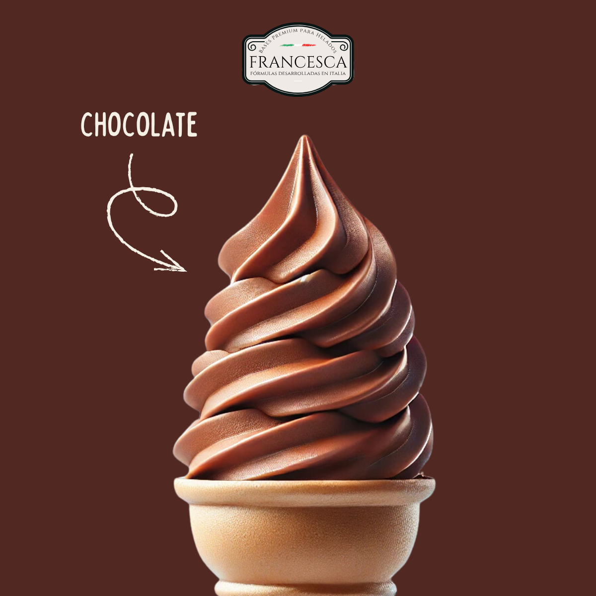 Base para Helado Suave de Chocolate – Francesca