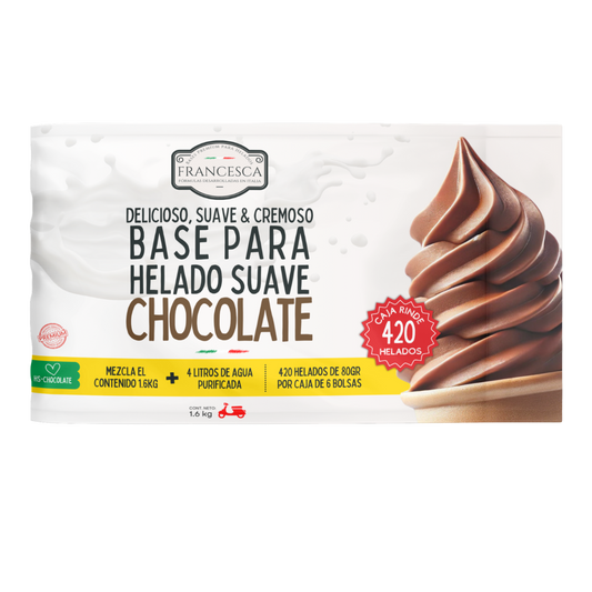 Base para Helado Suave de Chocolate – Francesca