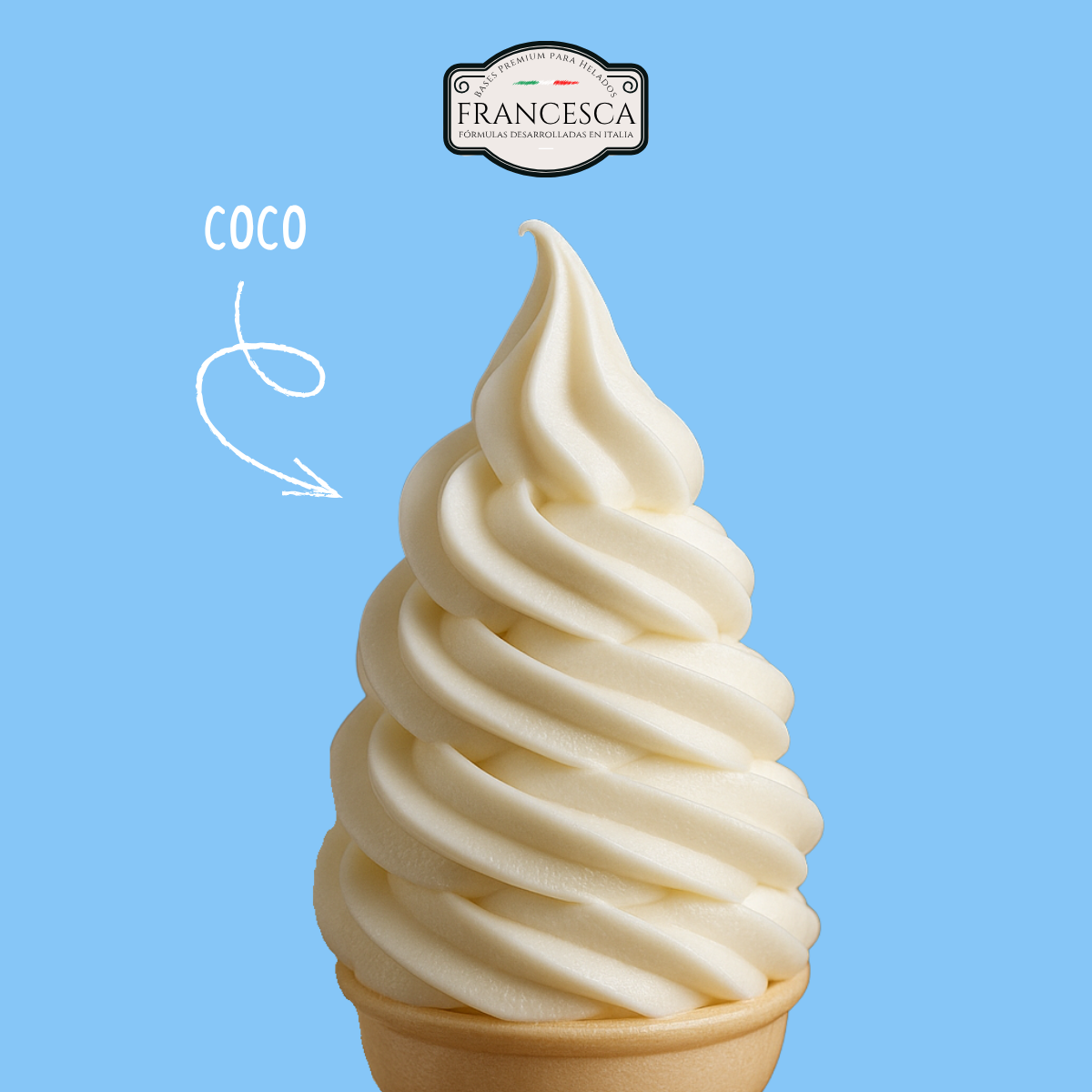 Base para Helado Suave de Coco – Francesca