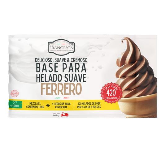 Base para Helado Suave de Ferrero – Francesca