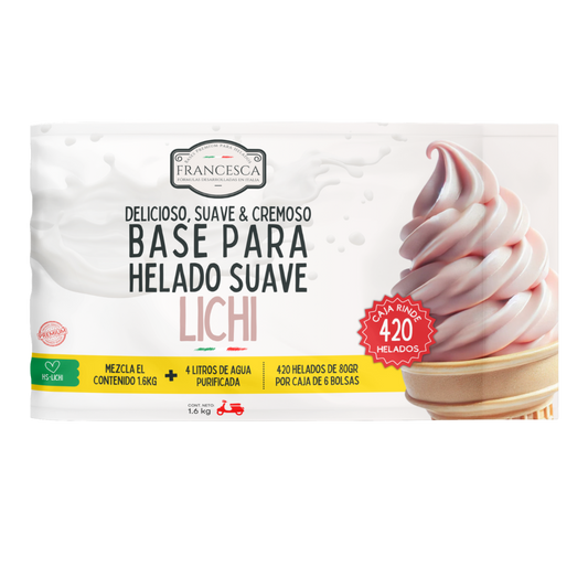 Base para Helado Suave de Lichi – Francesca