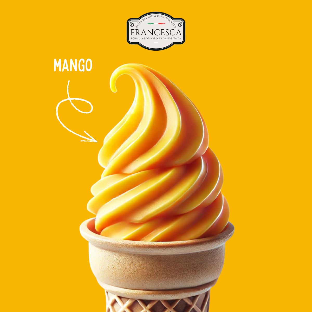Base para Helado Suave de Mango – Francesca