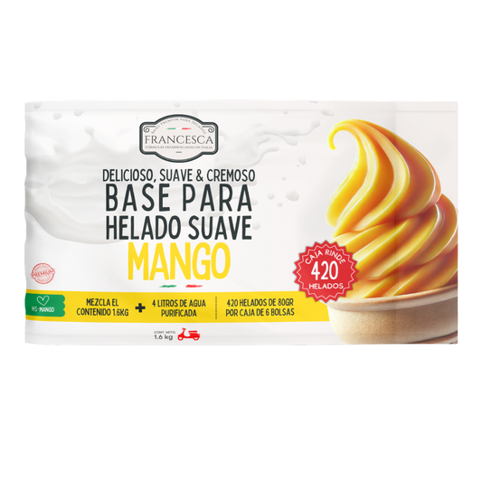 Base para Helado Suave de Mango – Francesca