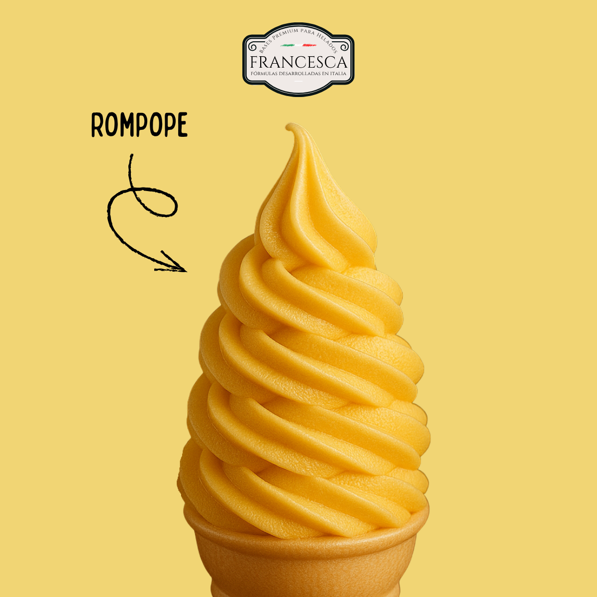 Base para Helado Suave de Rompope – Francesca