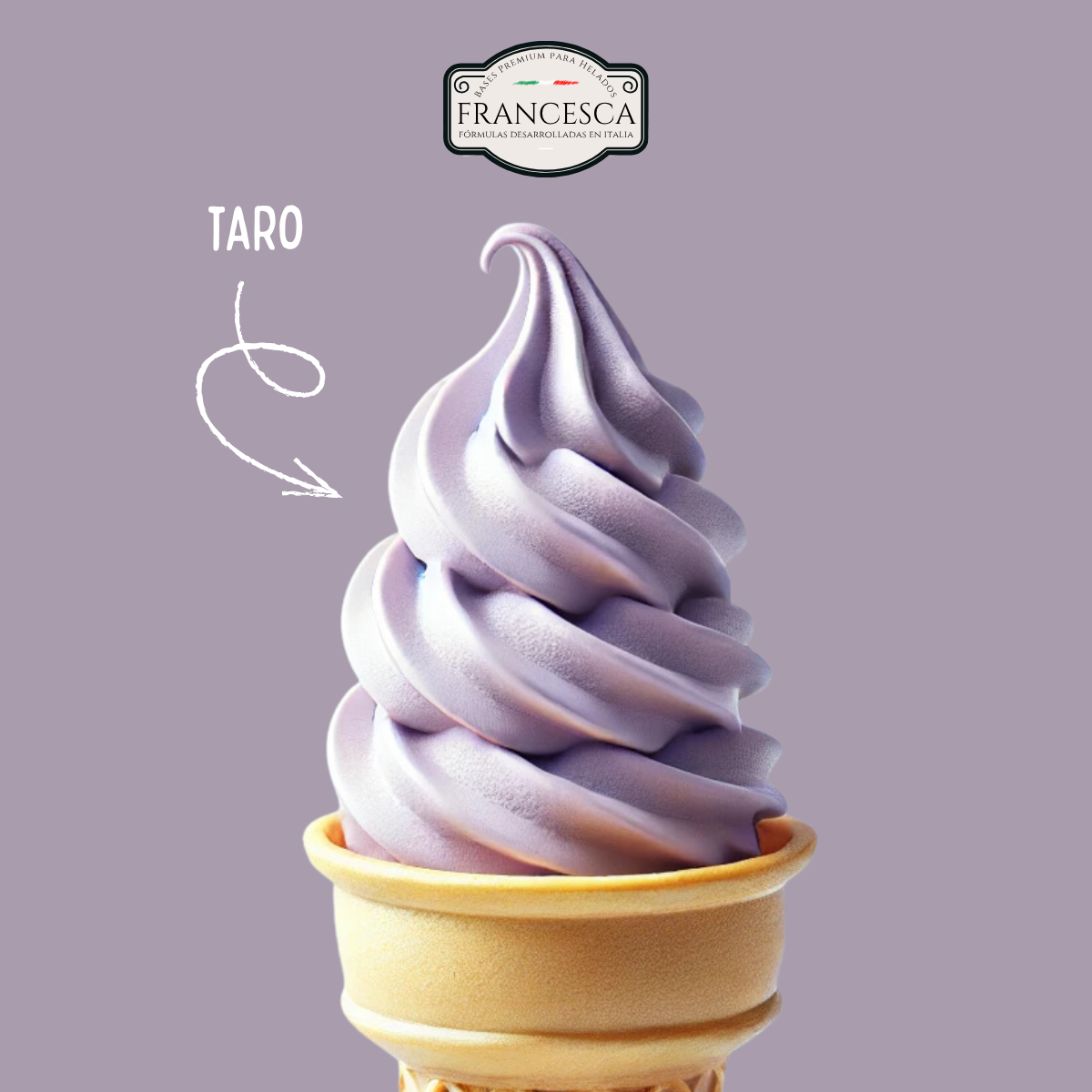 Base para Helado Suave de Taro – Francesca