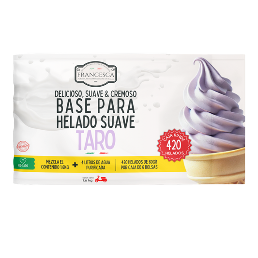 Base para Helado Suave de Taro – Francesca